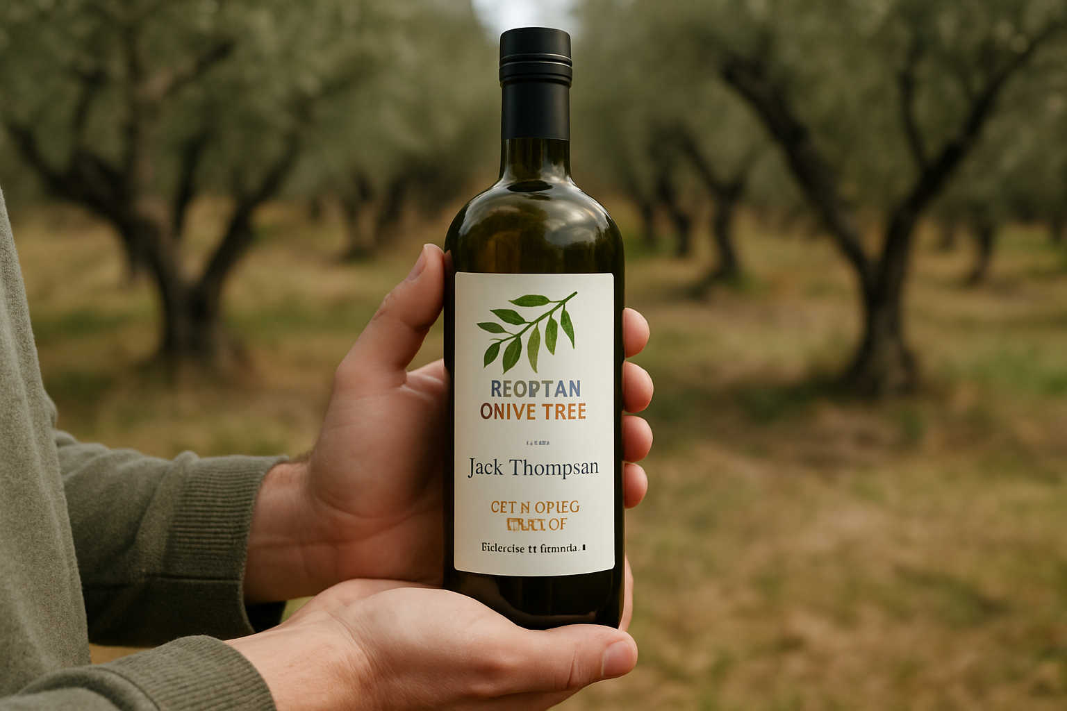 Olio Extra Vergine in Oliveto